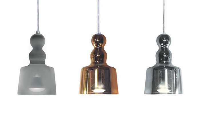 Acquamiki Pendant Clear Lamp by Produzione Privata Lamps